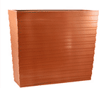 Avant-Garde Stack Barrier - fibreglass planter divider