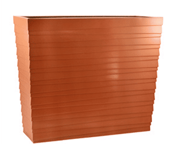 Avant-Garde Stack Barrier - fibreglass planter divider