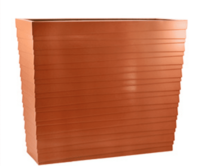 Avant-Garde Stack Barrier - fibreglass planter divider