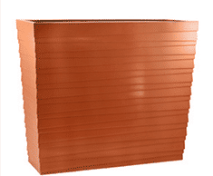 Avant-Garde Stack Barrier - fibreglass planter divider
