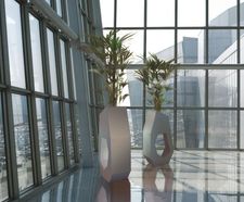 Polybar Avant-Garde - modern sculptural geometric planter