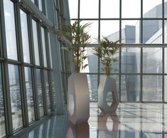 Polybar Avant-Garde - modern sculptural geometric planter