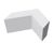 Arrow Bench - geometric angular composite fibreglass bench 1