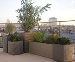 Ceramic Style - Julius lightweight outdoor planters