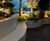 Curved planters and seating for Parisian roof garden 2