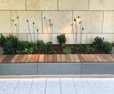 Bespoke planters and seating for commercial roof garden - London - on this page