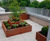 Private roof garden planters 4