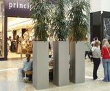 Geo Design - Tower ultra-lightweight interior planters - on this page