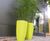 Quadik Plus Spirit Planters - tapered square planters with curved edges 0