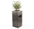 Trashaway Spirit Planters - fire proof steel bin and planter with ashtray 0