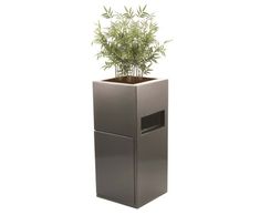 Trashaway Spirit Planters - fire retardant fibreglass bin with ashtray