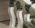Curvy S Planters - wavy fibreglass decorative planter 3