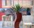 Curvy S Planters - tall fiberglass outdoor decorative planter 1