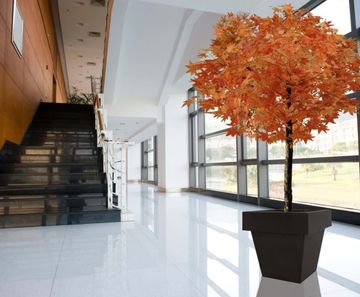 Avant-Garde - Ben contemporary geometric fibreglass planters