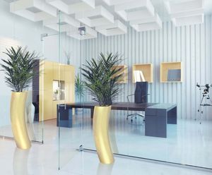 Musa Avant-Garde - contemporary sculptural fibreglass planter