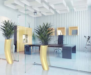 Musa Avant-Garde - contemporary sculptural fibreglass planter