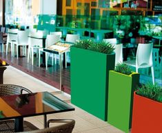 Hug Avant-Garde - interlocking modular fibreglass planters