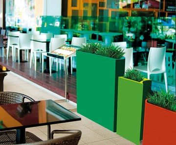Hug Avant-Garde - interlocking modular fibreglass planters