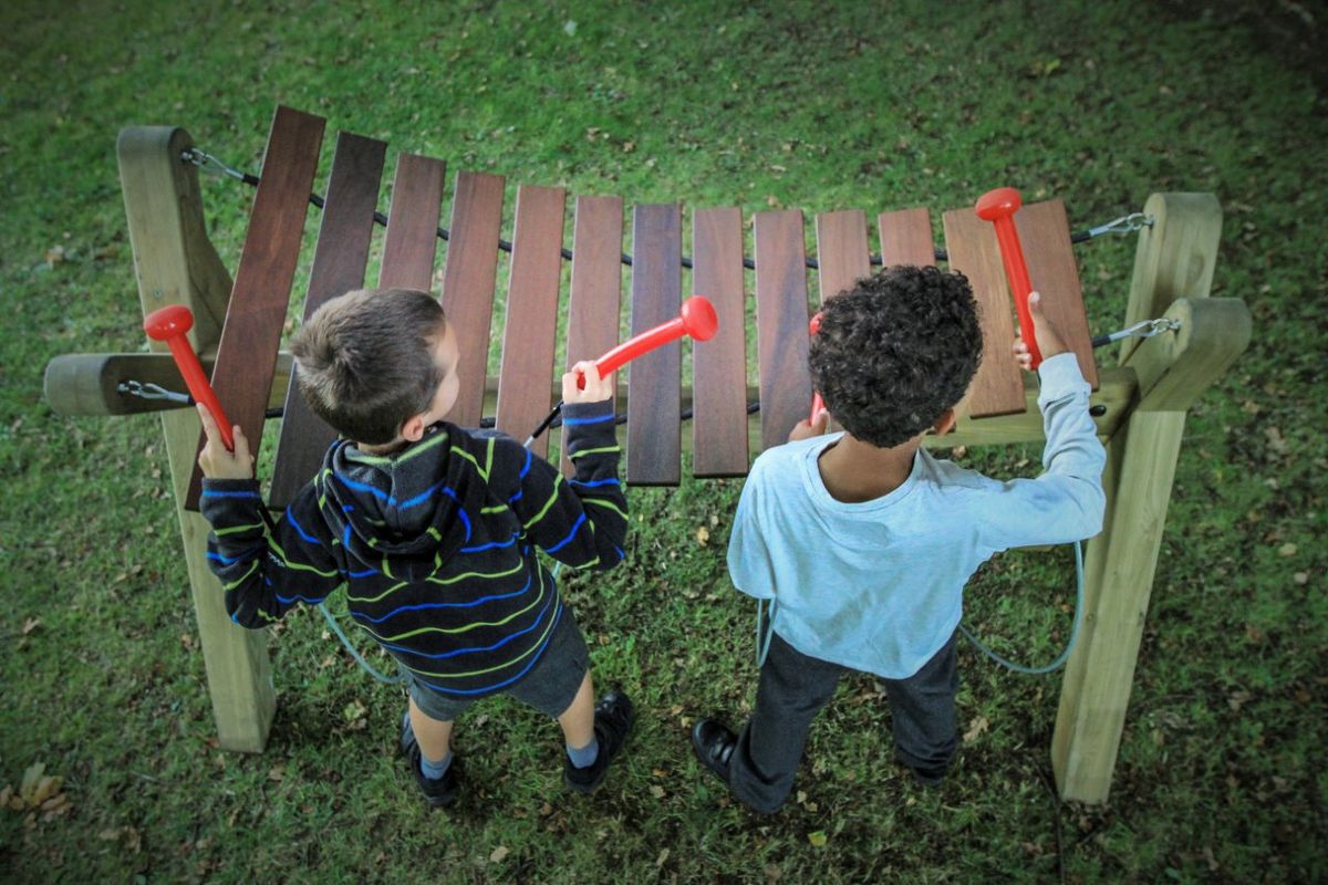 Akadinda Large Outdoor Xylophone Percussion Play ESI External Works