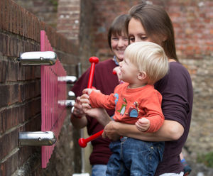 Wall-mounted Marimba Outdoor Musical Instrument