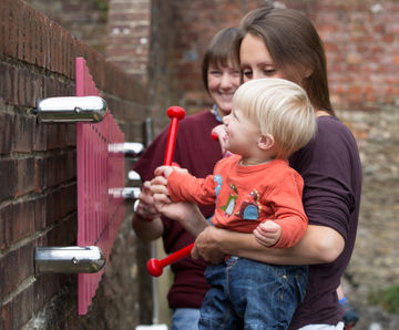 Wall-mounted Marimba Outdoor Musical Instrument
