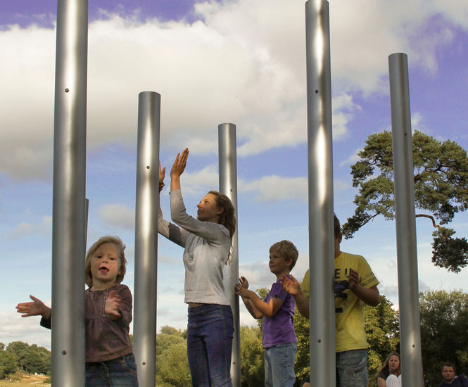 Emperor Chimes Tall Outdoor Chimes for Parks and Playgrounds