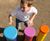 Rainbow Sambas - outdoor playground drums 3