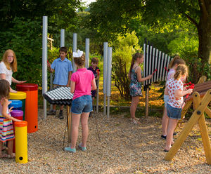 Quintet Outdoor Musical Instrument Ensemble