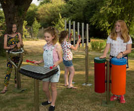 Soprano Quartet Outdoor Musical Instrument Ensemble