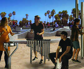Street Quartet outdoor musical instrument ensemble