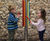 Rainbow Penta Post - rainbow coloured outdoor chimes 0