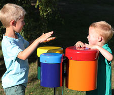 Rainbow Trio Bongos