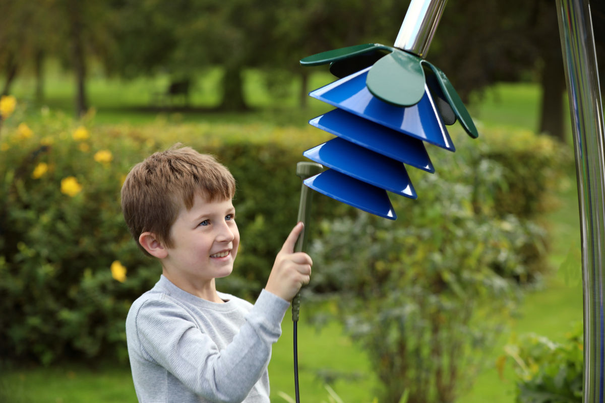 Harmony Bells Outdoor Musical Flowers Percussion Play ESI External