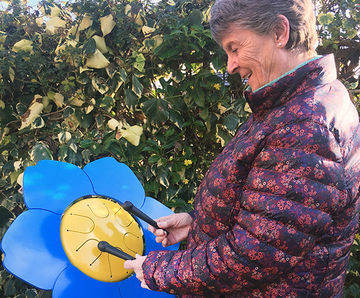 Forget-Me-Not Outdoor Tongue Drum