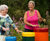 Rainbow Sambas - outdoor playground drums 1
