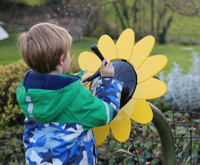 Petal Drums to Brighten Sensory Playgrounds