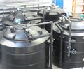 Industrial storage tanks 1.5-2.0 SG (150-30,000L)