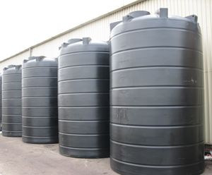 Water harvesting tanks