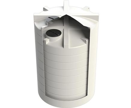 Ferric chloride storage tanks