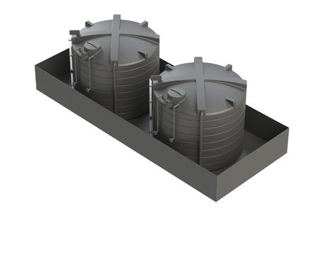 Bunds and driptrays