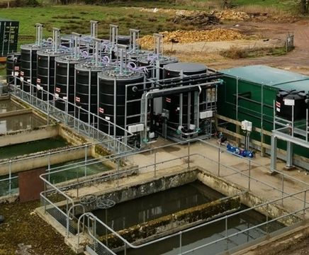 Bespoke treatment tanks for green solutions company