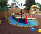 JungleMulch play area bonded rubber mulch and chippings
