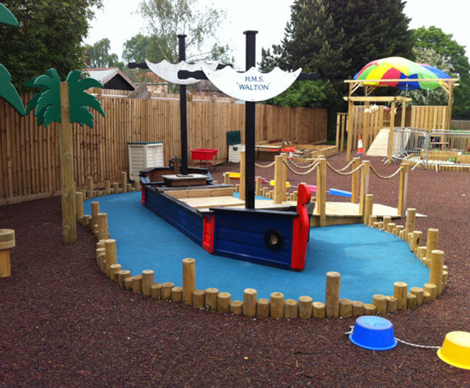 JungleMulch play area bonded rubber mulch and chippings PlaySmart UK