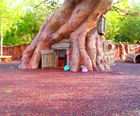 JungleMulch bonded rubber mulch and chippings