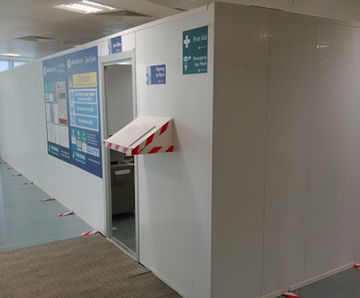 Hoardfast - internal site rooms and welfare spaces