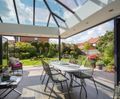 Bespoke aluminium bi-fold corner doors