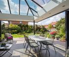 Bespoke aluminium bi-fold corner doors