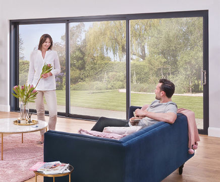 Origin OS-44 aluminium patio sliding door