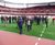 Groundsmen visit Emirates Stadium with DLF Seeds 0