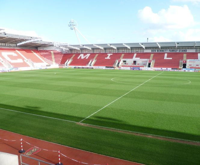 New pitch for Rotherham United FC